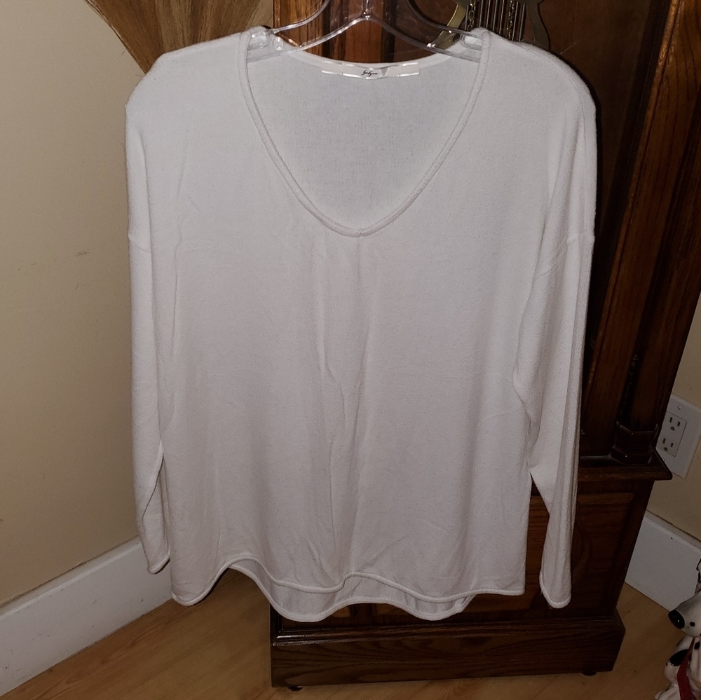 Gibson Women's Rayon V-neck Sweater